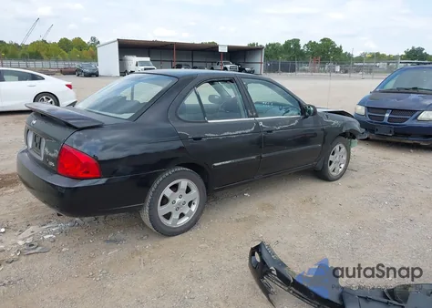 2006 Nissan Sentra 1.8S z USA, uszkodzony, nr VIN 3N1CB51D66L604849